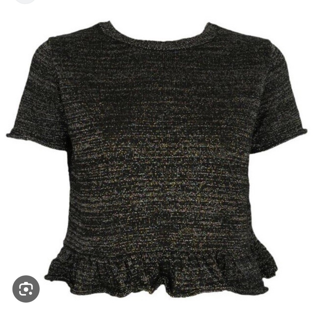 Zara Multicolored Knit Crop Top